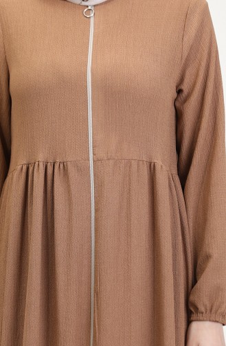 Milk Coffee Abaya 5056-01