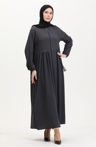 Anthracite Abaya 5056-02