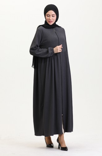 Anthracite Abaya 5056-02