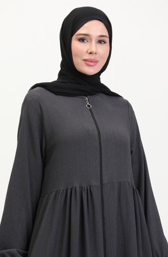Anthracite Abaya 5056-02