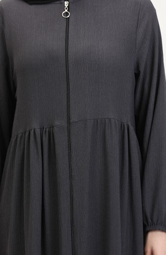 Anthracite Abaya 5056-02