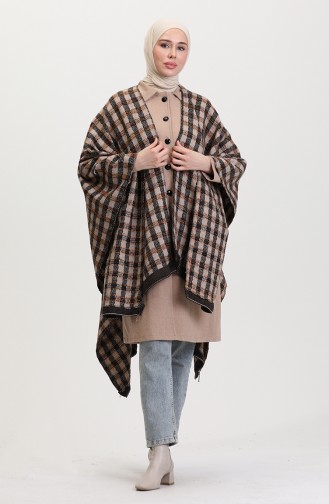 Ponchos Couleur Brun 2002-01