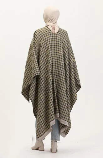 Poncho Schultertuch 2003-01 Nerz Khaki 2003-01