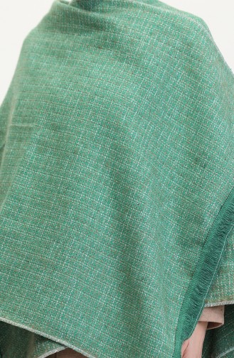 Emerald Green Poncho 2014-01