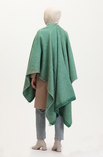 Emerald Green Poncho 2014-01