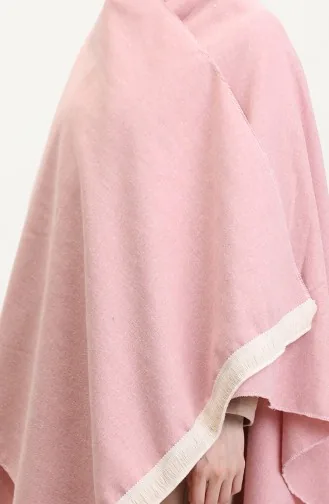 Poncho Mit Schulterschal 2023-01 Puder 2023-01