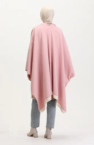 Poncho Mit Schulterschal 2023-01 Puder 2023-01