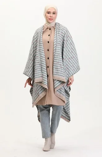 Ponchos Vert noisette 2025-01