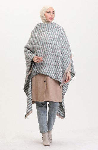 Green Almond Poncho 2025-01