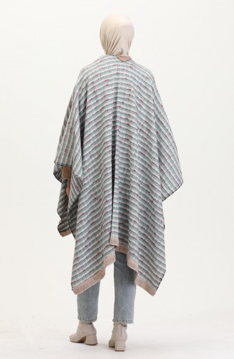 Green Almond Poncho 2025-01