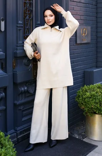 Gedetailleerd Breipak Met Rits 11017-02 Stone 11017-02