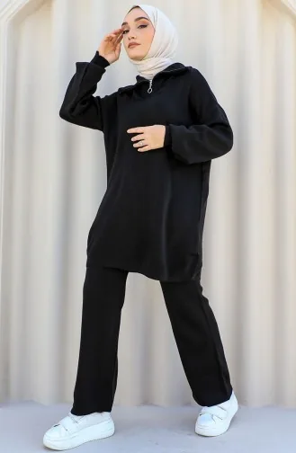 Gedetailleerd Breipak Met Rits 11017-04 Zwart 11017-04