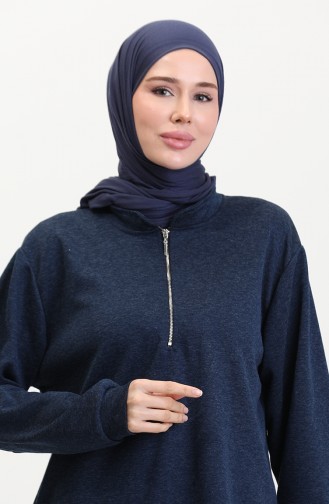 طقم أزرق كحلي 0554-03