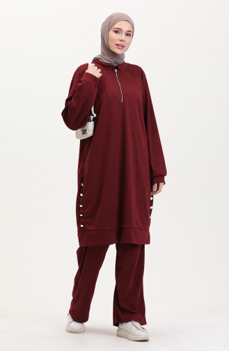Claret Red Suit 0554-04