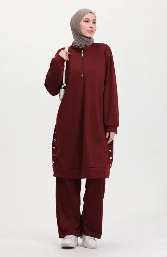 Claret Red Suit 0554-04