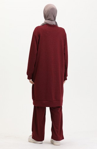 Claret Red Suit 0554-04