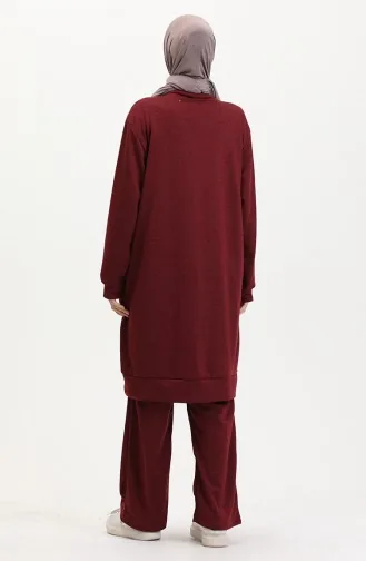 Claret Red Suit 0554-04