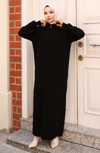 Robe Hijab Noir 11032-03