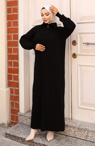 Robe Hijab Noir 11032-03