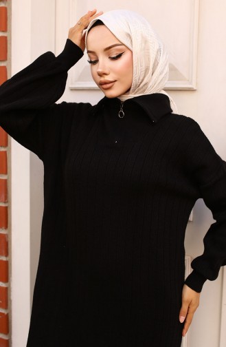 Robe Hijab Noir 11032-03