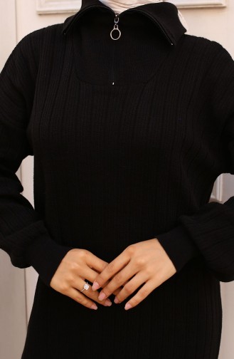 Robe Hijab Noir 11032-03