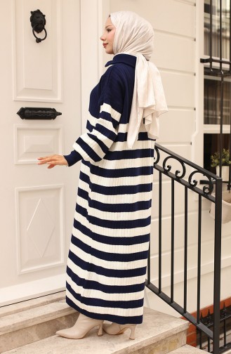 Braun Hijab Kleider 11042-06