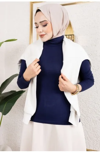 Balıkçı Yaka Uzun Kol Penye Body 901-02 Lacivert