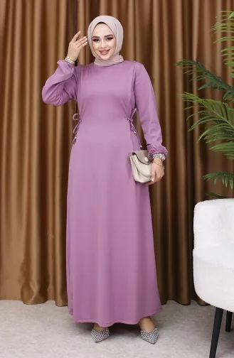 فستان مطوي 5110-02 داستي روز 5110-02