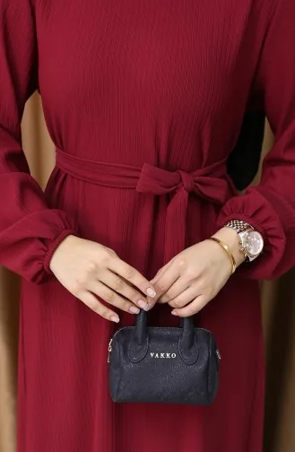 Basic Elbise 5577-01 Bordo