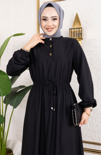 Robe Hijab Noir 209-01
