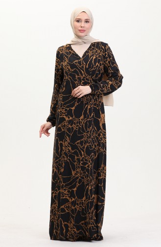 Robe de Prière Noir 4483AA-02