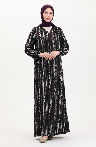 Plum Prayer Dress 4483AB-02