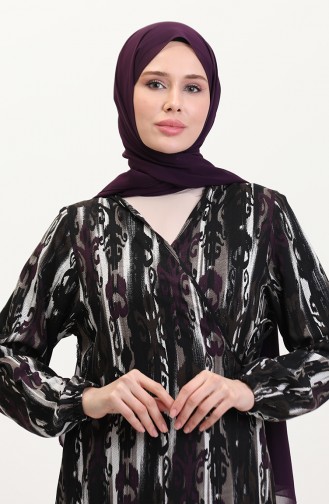 Plum Prayer Dress 4483AB-02