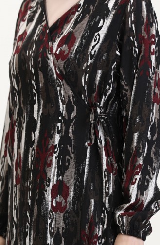 Claret red Praying Dress 4483AB-03