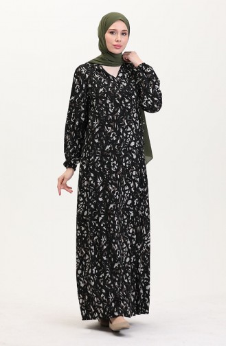 Khaki Gebetskleid 4483AL-01