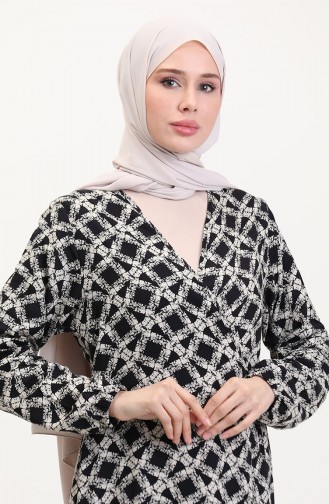 Black Praying Dress 4483S-01