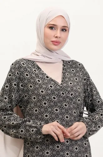 Black Prayer Dress 4483U-01