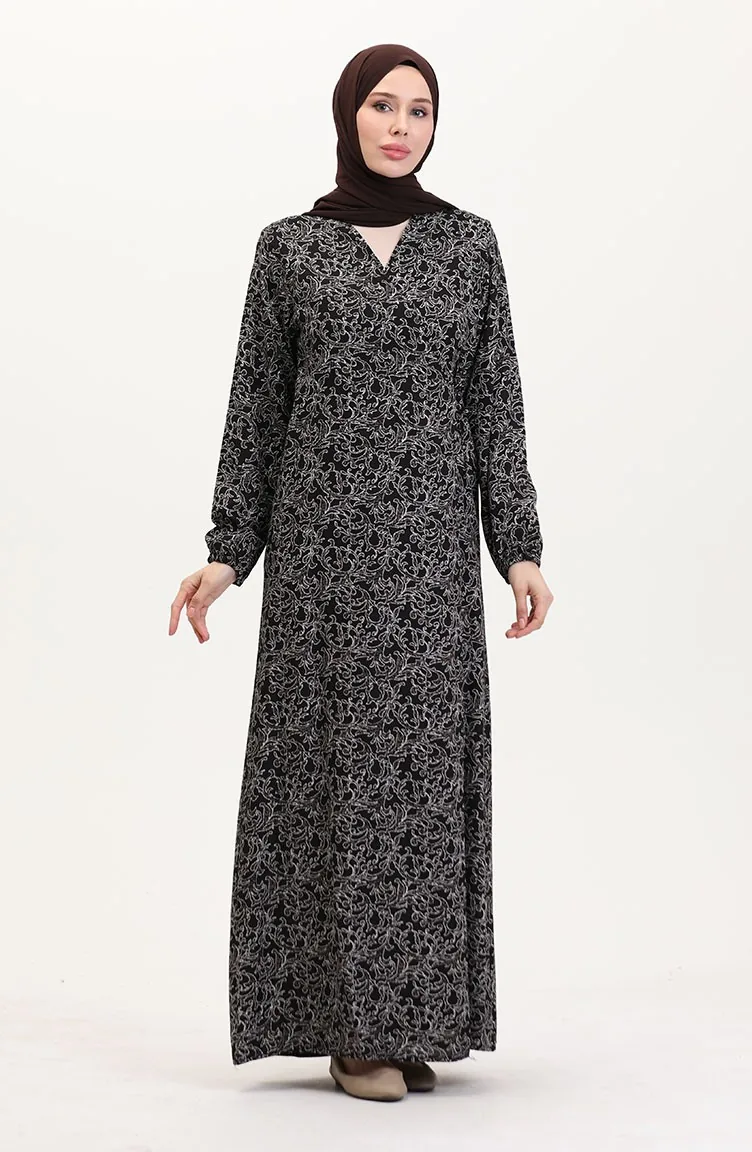 Robe de Prière Couleur Brun 4483Y-01