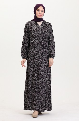 Robe de Prière Plum 4483Y-02