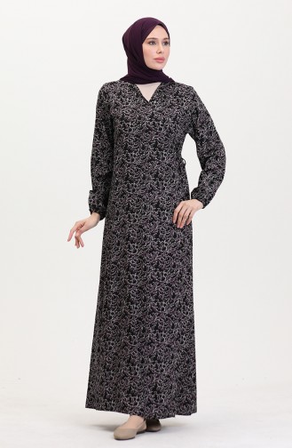 Robe de Prière Plum 4483Y-02