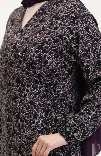 Robe de Prière Plum 4483Y-02