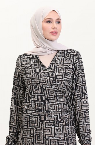 Black Praying Dress 4483Z-01