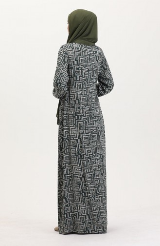 Khaki Praying Dress 4483Z-03
