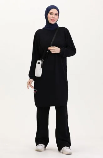 Tunik Pantolon İkili Takım 0565-05 Lacivert