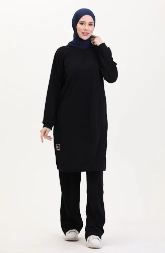 Tunik Pantolon İkili Takım 0565-05 Lacivert
