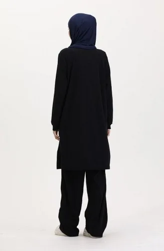 Tunik Pantolon İkili Takım 0565-05 Lacivert