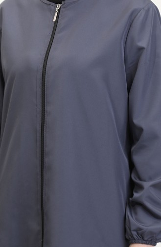 Smoke-Colored Modest Swimwear 9003-01