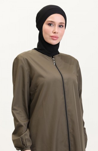 Maillot de Bain Hijab Khaki 9003-03