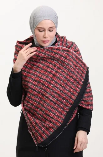 Rot Schal 1021-01