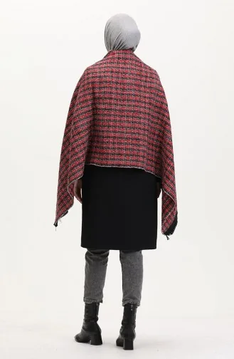 Rot Schal 1021-01